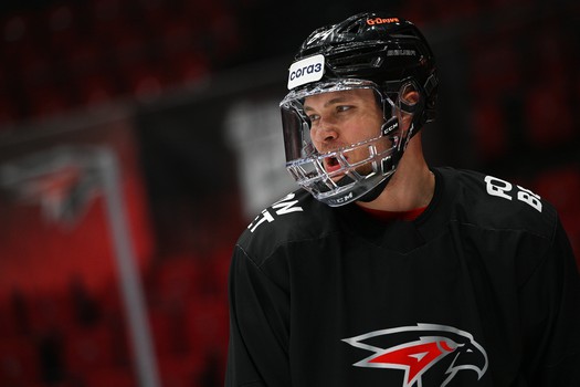 Раскатка «Авангарда» перед матчем с «Адмиралом»