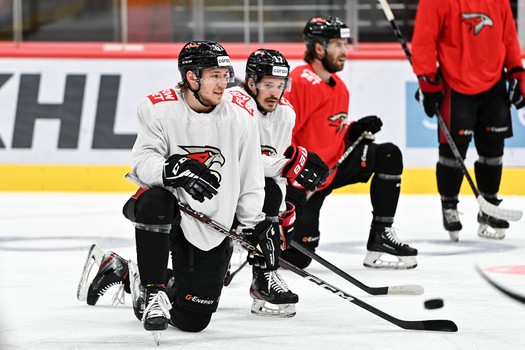 Раскатка «Авангарда» перед четвёртым матчем финала Востока с «Ак Барсом»