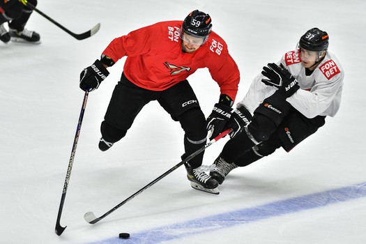 Двусторонний матч «Авангарда»