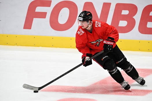 Раскатка «Авангарда» перед матчем с ЦСКА