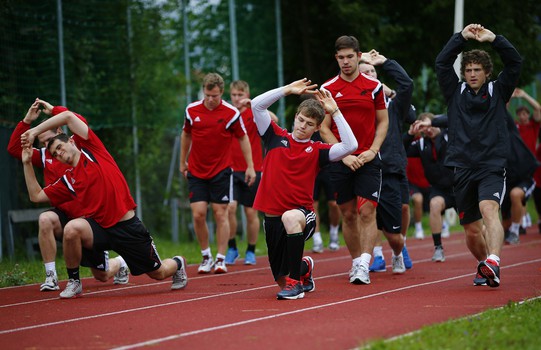 Дорога к сезону. Тренировка под открытым небом в Фюссене