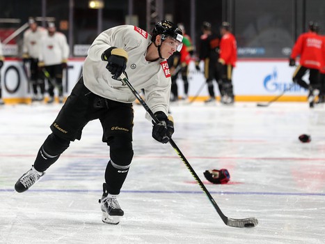 Раскатка «Авангарда» перед матчем с «Амуром»