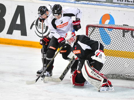 10.02.2017. Открытая тренировка "Авангарда" для СМИ