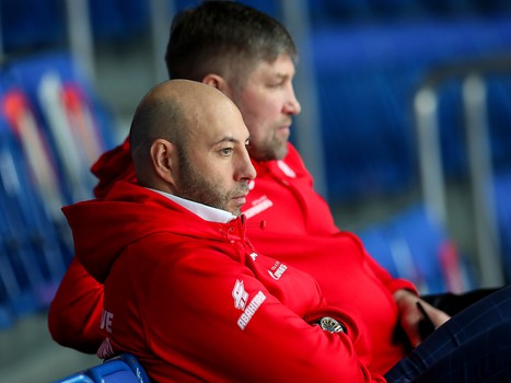 Раскатка «Авангарда» перед матчем с ХК «Сочи»