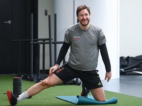 Тренировка «Авангарда» на G-Drive Арене