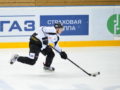 04.04.2016. Тренировка "Авангарда" на льду "Арены Омск"