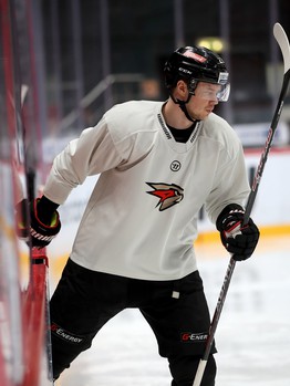 Раскатка «Авангарда» перед матчем с «Автомобилистом»