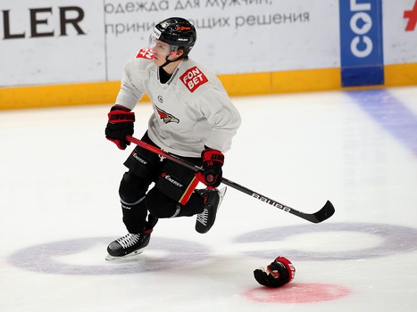 Раскатка «Авангарда» перед матчем с ЦСКА