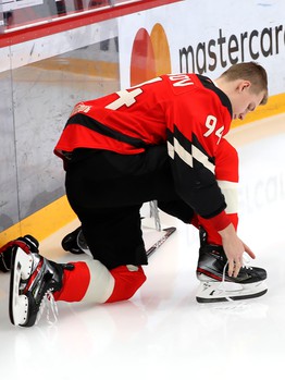 Фотографирование команды перед плей-офф