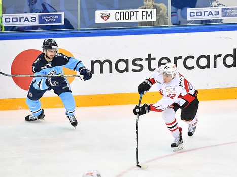 07.12.2016. "Сибирь" - "Авангард" 1:3