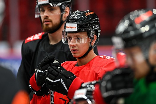 Тренировка «Авангарда» в Омске