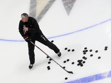 Раскатка «Авангарда» перед матчем с «Салаватом Юлаевым»