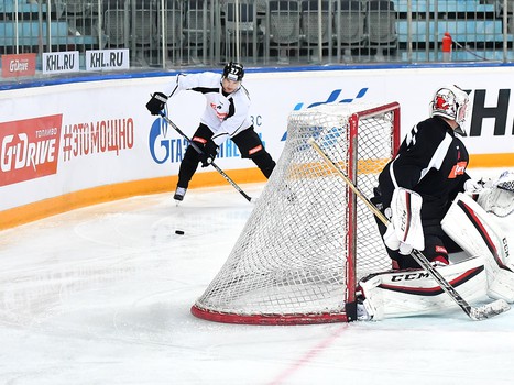 Раскатка "Авангарда" перед игрой со "Слованом"