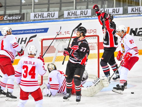 03.11.2017. "Авангард" - "Йокерит" 1:3