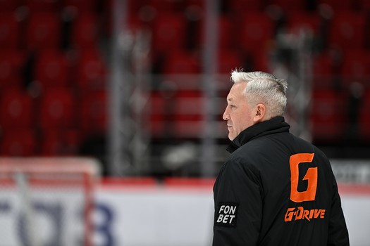 Раскатка «Авангарда» перед первым матчем серии с «Сибирью»