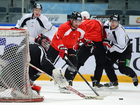 Тренировка "Авангарда" 19 декабря 2013 г.