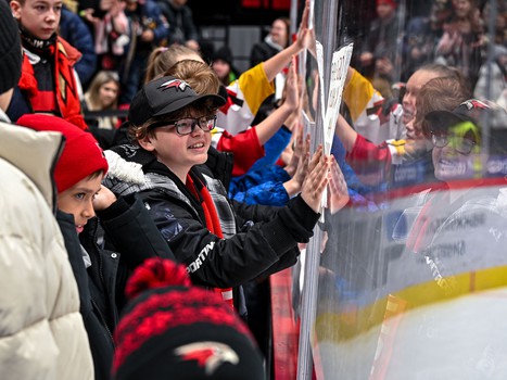 Открытая тренировка «Авангарда» перед плей-офф