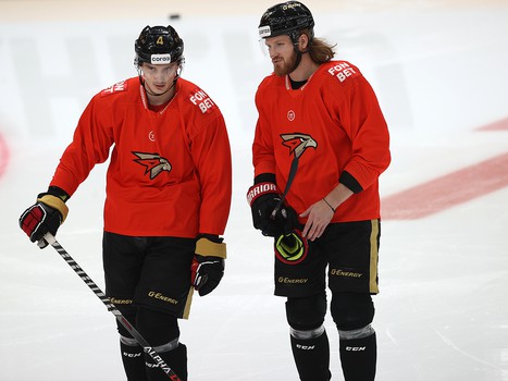 Тренировка «Авангарда» в Балашихе