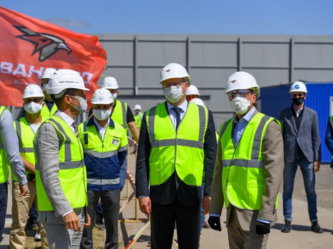 Открытие строительства новой «Арены Омск»