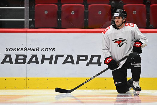 Раскатка «Авангарда» перед матчем с «Амуром»