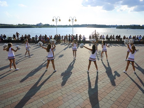 "Черри" провели мастер-класс для жителей Омска
