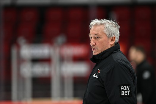 Раскатка «Авангарда» перед матчем с «Локомотивом»