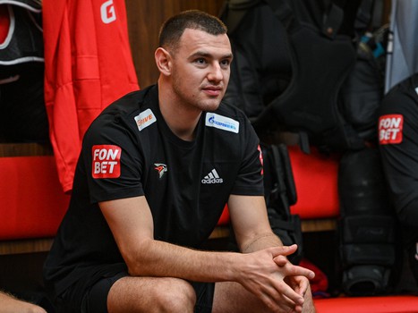 Первая ледовая тренировка «Авангарда»