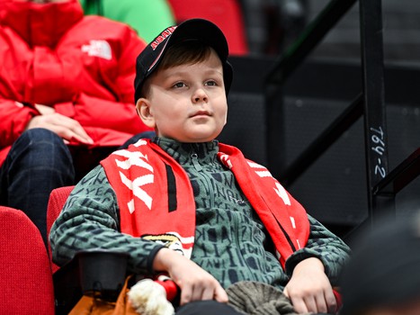 Открытая тренировка «Авангарда» перед вторым раундом плей-офф