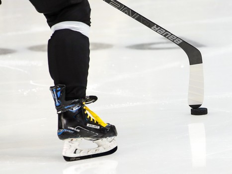 Раскатка «Авангарда» перед матчем с московским «Динамо»