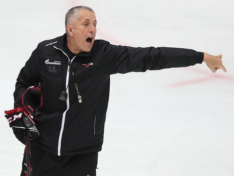 Раскатка «Авангарда» перед матчем с «Магниткой»