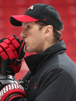 Раскатка «Авангарда» перед матчем с «Барысом»