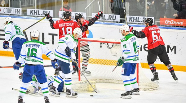 27.12.2017. "Авангард" - "Салават Юлаев" 1:2. Все голы