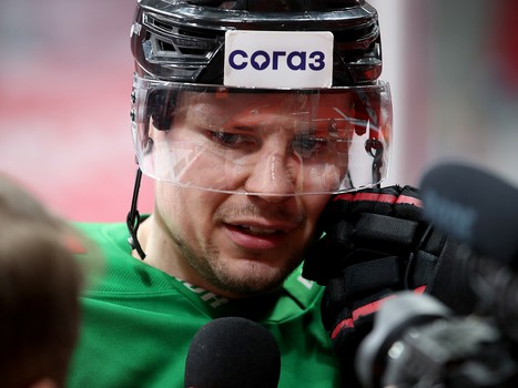 Раскатка «Авангарда» перед матчем с «Локомотивом»