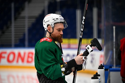 Раскатка «Авангарда» перед третьим матчем серии с «Локомотивом»