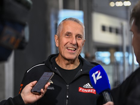 Тренировка «Авангарда» в Омске