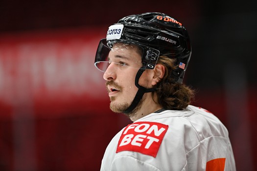 Раскатка «Авангарда» перед третьим матчем финала Востока с «Ак Барсом»