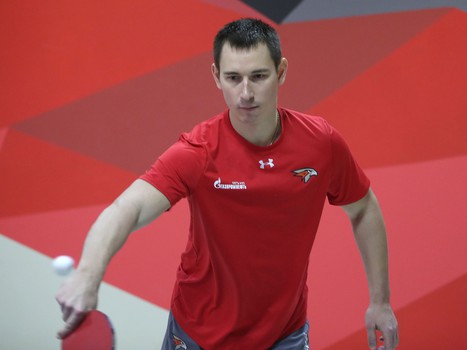 Раскатка «Авангарда» перед матчем с «Ак Барсом»