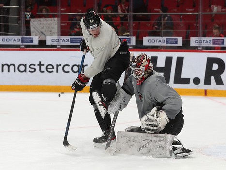 Открытая тренировка «Авангарда» перед стартом плей-офф