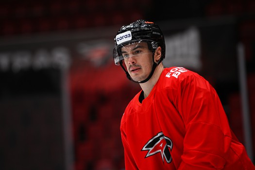 Раскатка «Авангарда» перед матчем с «Металлургом»