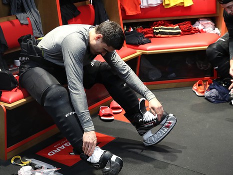 Первая тренировка Наиля Якупова в «Авангарде»