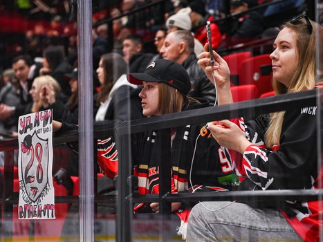 Открытая тренировка «Авангарда» перед вторым раундом плей-офф