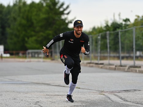 Раскатка «Авангарда» перед матчем с «Сибирью»