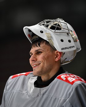 Тренировка «Авангарда» перед матчем во Владивостоке