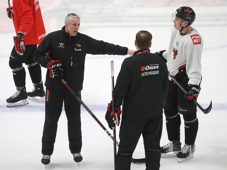 Открытая тренировка «Авангарда» перед стартом второго раунда плей-офф