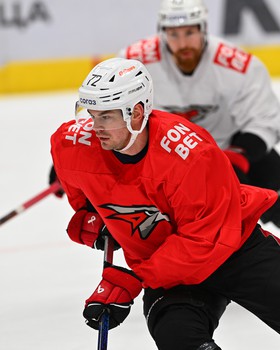 Первая тренировка Майкла Маклауда с командой