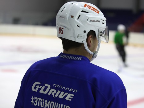 Раскатка «Авангарда» в Уфе перед третьим матчем серии с «Салаватом Юлаевым»