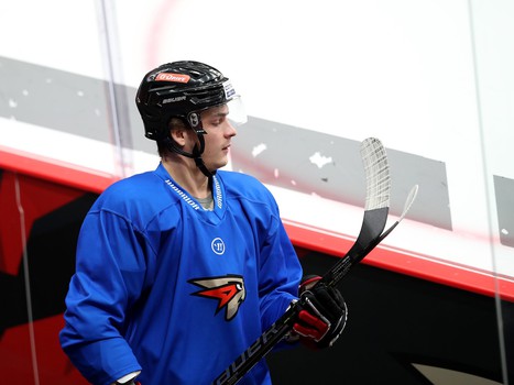 Раскатка «Авангарда» перед матчем с «Ак Барсом»