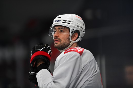 Раскатка «Авангарда» перед пятым матчем серии в Магнитогорске