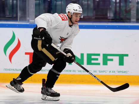 Первая тренировка Никиты Сошникова в «Авангарде»