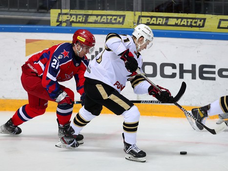 23.02.2022. Товарищеский матч. ЦСКА - «Авангард» 0:2